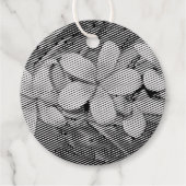 Étiquette-cadeau Plumerias (Dos)