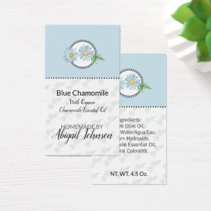 Étiquette Cadeau pour Bain & Corps Maison Camomill