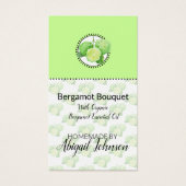 Étiquette Cadeau pour Baume de Corps & Bain Maison (Devant)