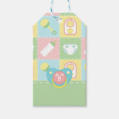 Étiquette cadeau pour courtepointe de bébé (Devant)