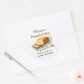 Étiquette Cadeau pour Gâteau Royal Classique (Enveloppe)