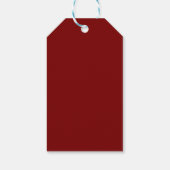 étiquette cadeau pour joyeux noël (Dos)