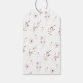 Étiquette cadeau pour la Baby Tea Party (Dos)