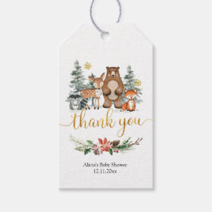 Étiquette cadeau préférée de la forêt foresti