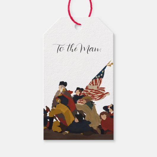 Étiquette cadeau présidentielle (Devant)