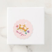 Étiquette Cadeau Princesses de Ciel™ (En situation)