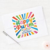 Étiquette cadeau Purim personnalisé (Enveloppe)