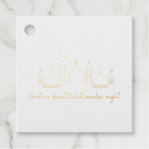 ÉTIQUETTE-CADEAU RAMADAN RAMADAN KAREEM RAMADAN MUBARAK MARGARITA