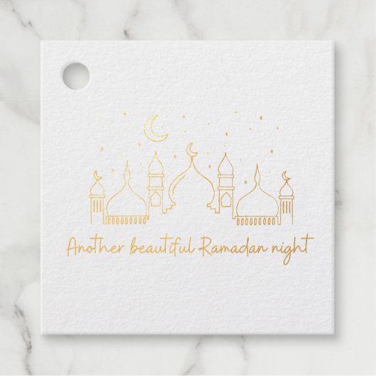 ÉTIQUETTE-CADEAU RAMADAN RAMADAN KAREEM RAMADAN MUBARAK MARGARITA (Devant)