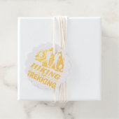 Étiquette-cadeau Randonnée ou trekking (Avec boite)
