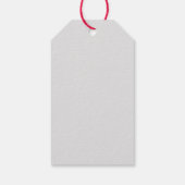 Étiquette Cadeau Rétro Baie Fraise Sucrée (Dos)