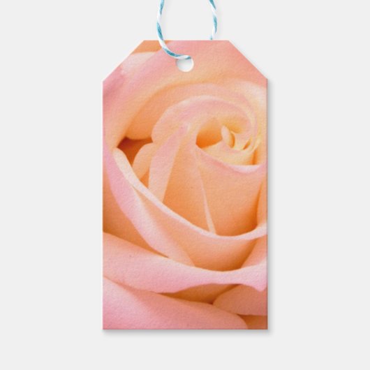 Étiquette cadeau rose (Devant)