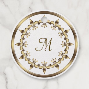 Étiquette-cadeau Royal Golden Design