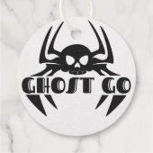 Étiquette-cadeau Saison Éffrayante de Ghost Go (Dos)