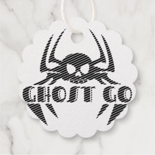 Étiquette-cadeau Saison Éffrayante de Ghost Go