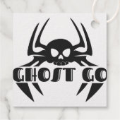 Étiquette-cadeau Saison Éffrayante de Ghost Go (Dos)