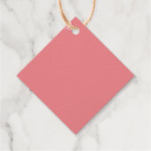 Étiquette-cadeau Salutations de Noël (Dos)