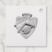 Étiquette-cadeau Salutations ! Joyeuse Saint-Valentin (Dos)