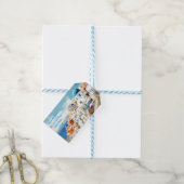Étiquette Cadeau Santorin (With Twine)