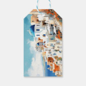 Étiquette Cadeau Santorin (Dos)