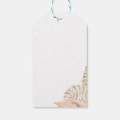 Étiquette cadeau Sea Shell (Dos)