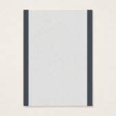 Étiquette cadeau Silver Snowflake (Dos)