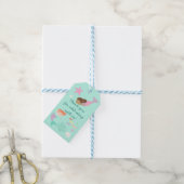 Étiquette cadeau sirène (Avec de laficelle)