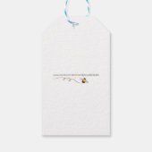 Étiquette cadeau Snowbirds (Dos)