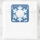 Étiquette cadeau Snowflakes (Sac)