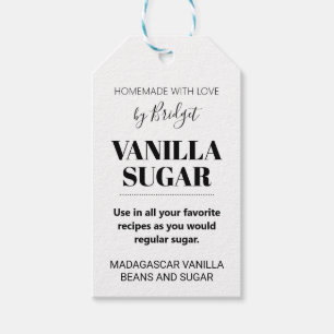 Étiquette Cadeau Sucre Vanille 001