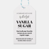 Étiquette Cadeau Sucre Vanille 001 (Dos)