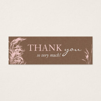 Étiquette cadeau Sweet Automne Mariée Skinny