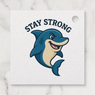 Étiquette-cadeau T-Shirt Splash Stay Strong