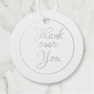 Étiquette-cadeau Tag-Favor Merci