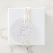 Étiquette-cadeau Tag-Favor Merci (Avec boite)