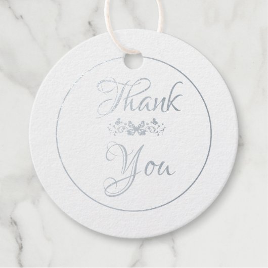 Étiquette-cadeau Tag-Favor Merci (Devant)