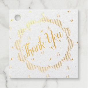 Étiquette-cadeau Tags Foil Favoriser du Jardin