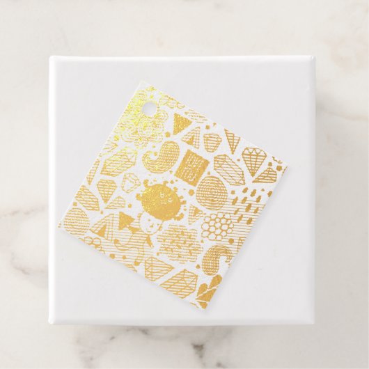 Étiquette-cadeau Tête folle (Avec boite)