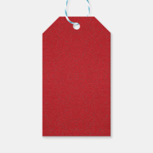 Étiquette Cadeau Texturée Rouge Tomate – Audacieus