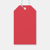 Étiquette Cadeau Texturée Rouge Tomate – Audacieus (Dos)