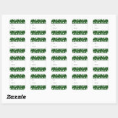 Étiquette cadeau trèfles de la Saint-Patrick (Feuille)