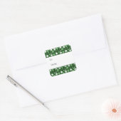 Étiquette cadeau trèfles de la Saint-Patrick (Enveloppe)