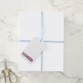 Étiquette cadeau Tulipe Rose (Avec de laficelle)