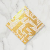 Étiquette-cadeau Un favori unique et cool en feuille de contraste (Devant)