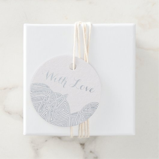 Étiquette-cadeau With Love - Flurry (Avec boite)