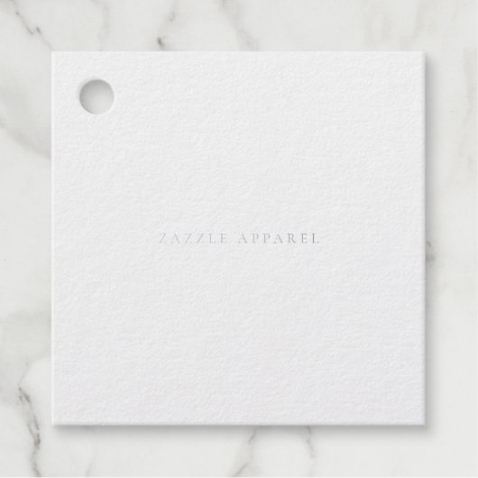 Étiquette-cadeau Zazzle Apparel Variété Balise Brouillon (Devant)