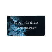 Étiquette Cadre géométrique simple et chic (Devant)