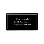 Étiquette Café (Devant)