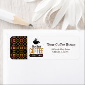 Étiquette Café (En situation)