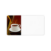Étiquette Café d'art de café
